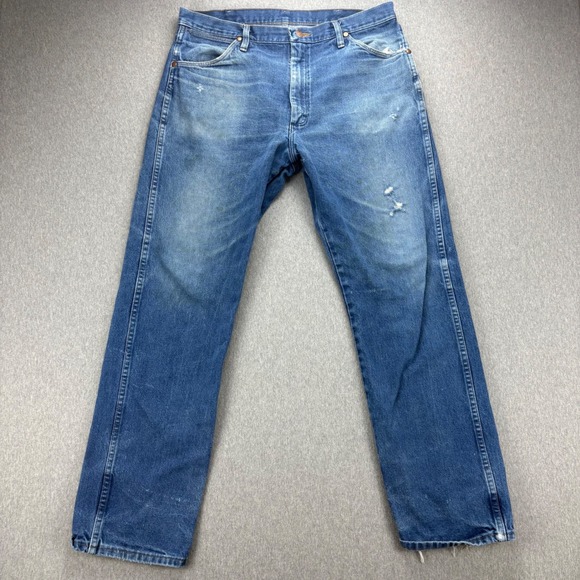 Wrangler Other - Wrangler Jeans Means 36x32 Cowboy Cut Original Fit George Straight Blue Rodeo